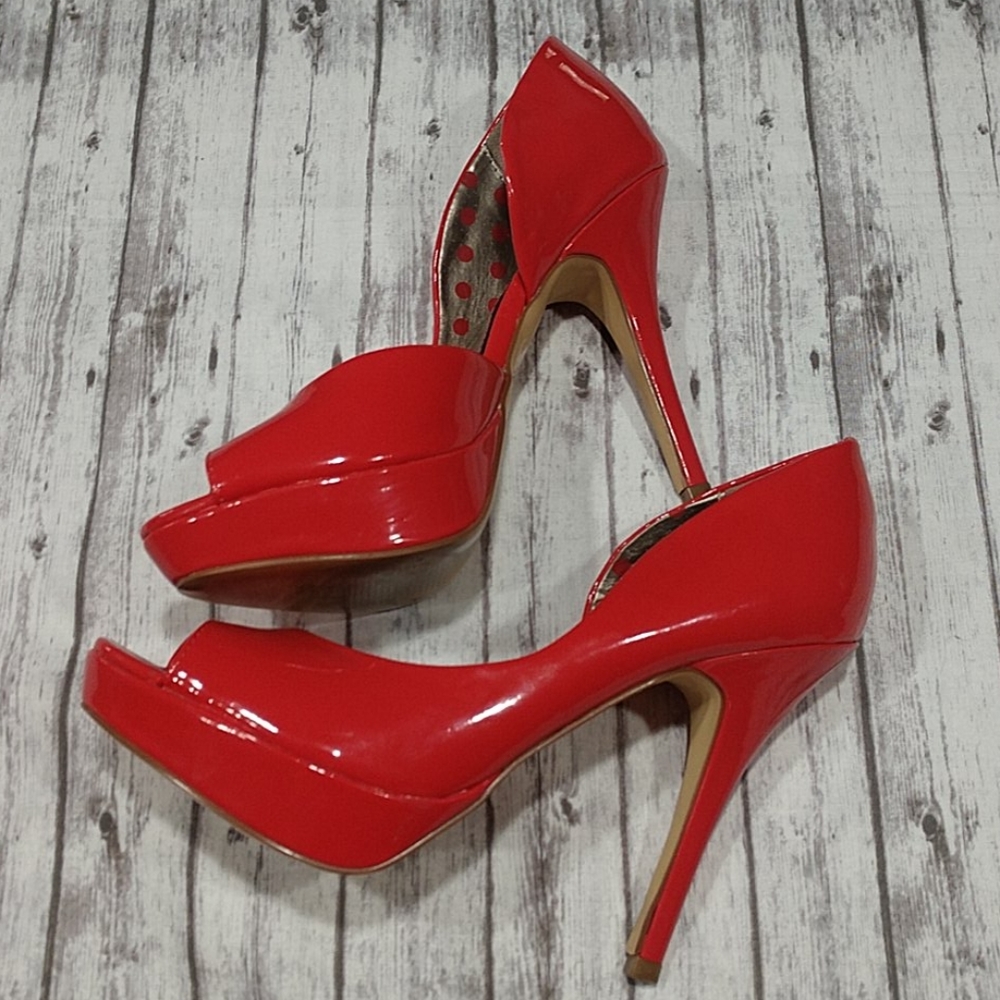 Fergalicious Salmon Heels